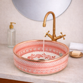 Moroccan Handmade Ceramic sink for Bathroom
