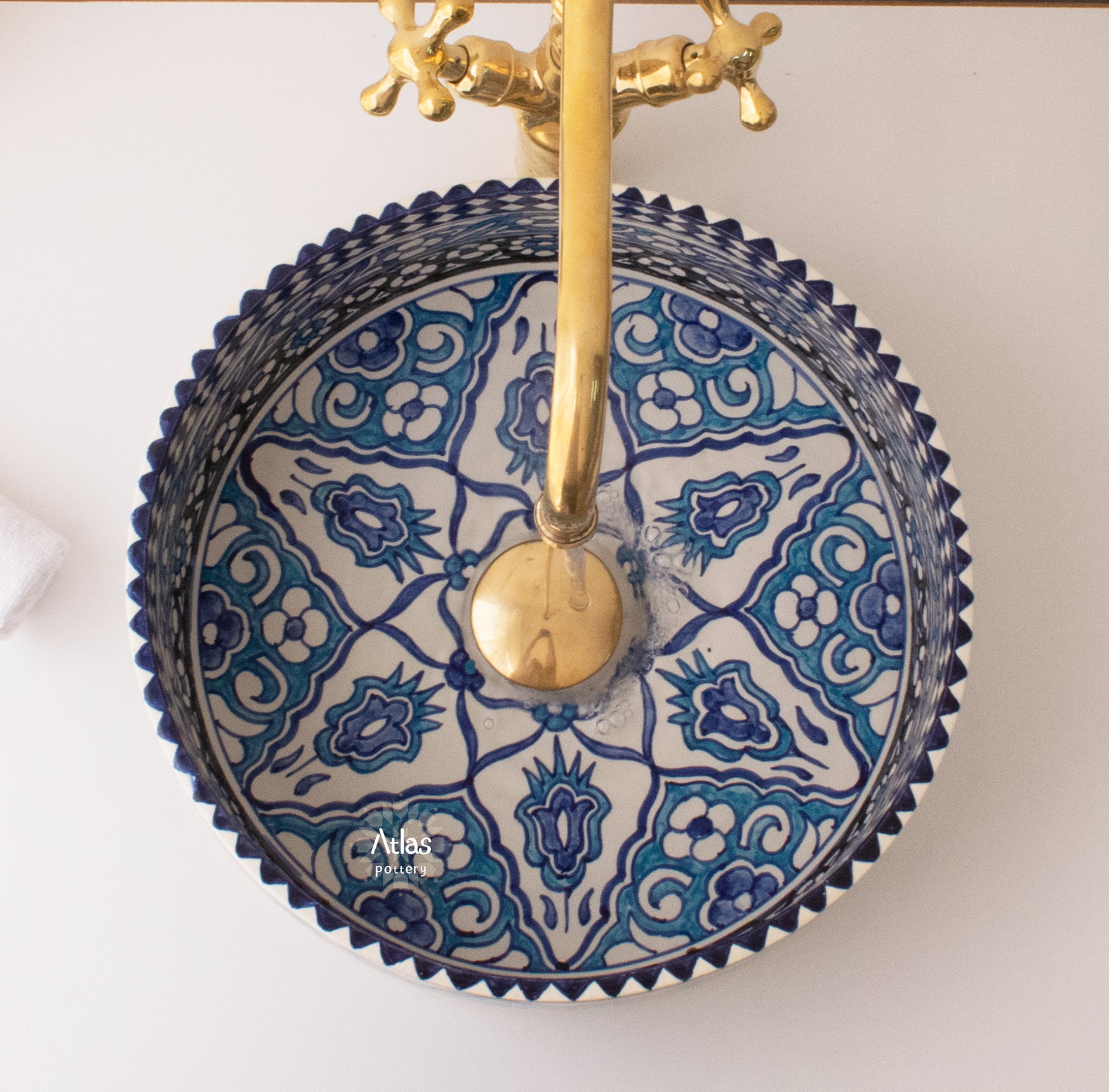 Moroccan Handmade sink for bathroom