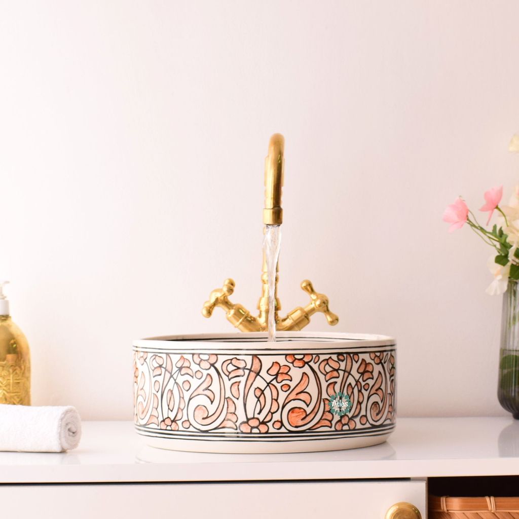 Moroccan Handmade sink for bathroom
