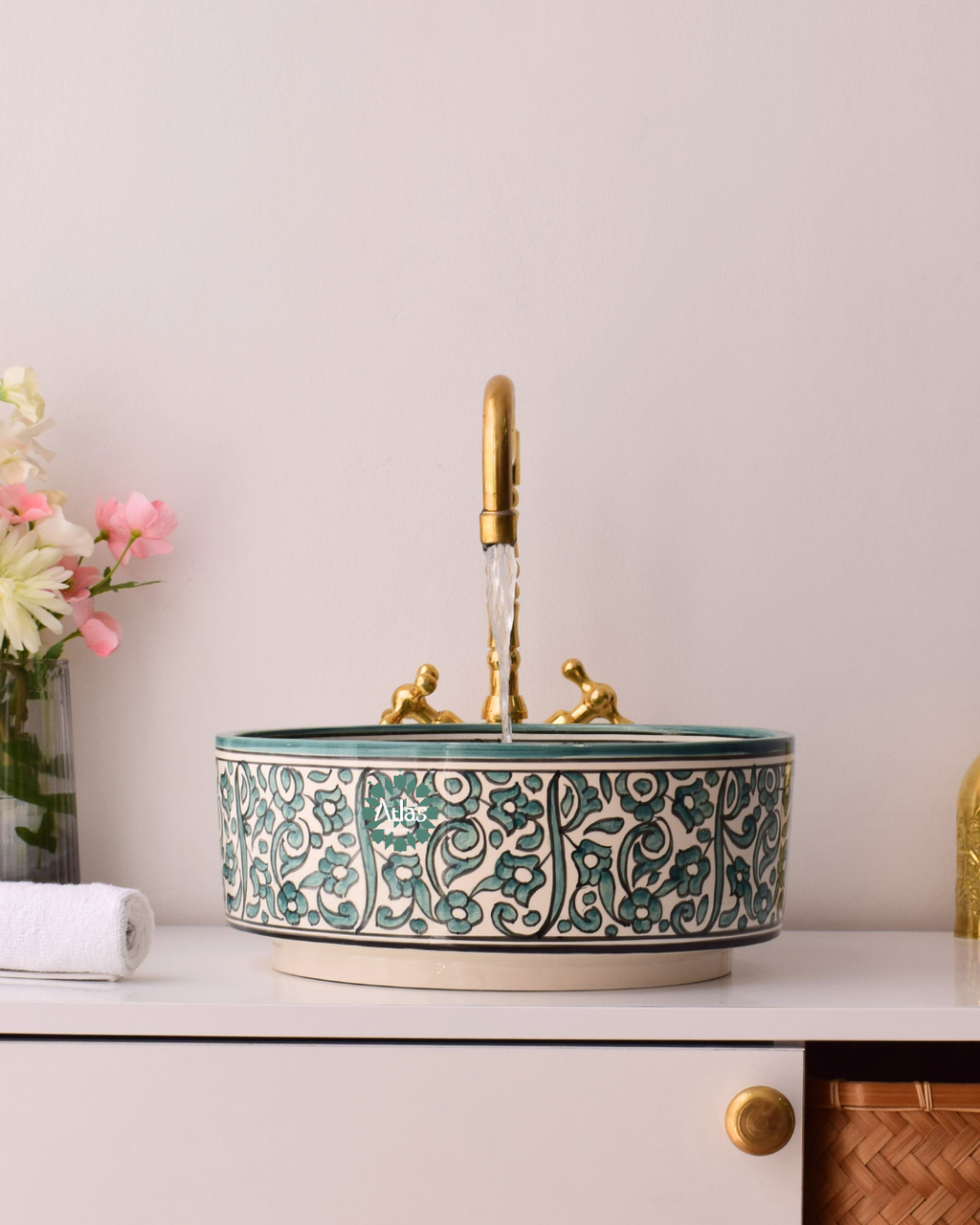 Moroccan Handmade sink for bathroom