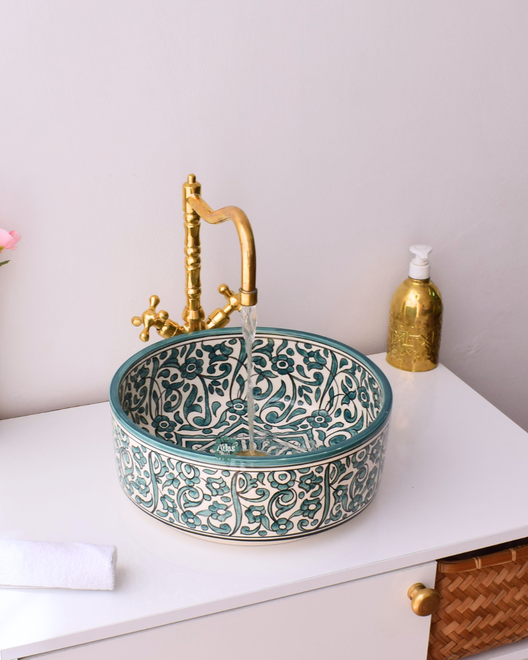 Moroccan Handmade sink for bathroom