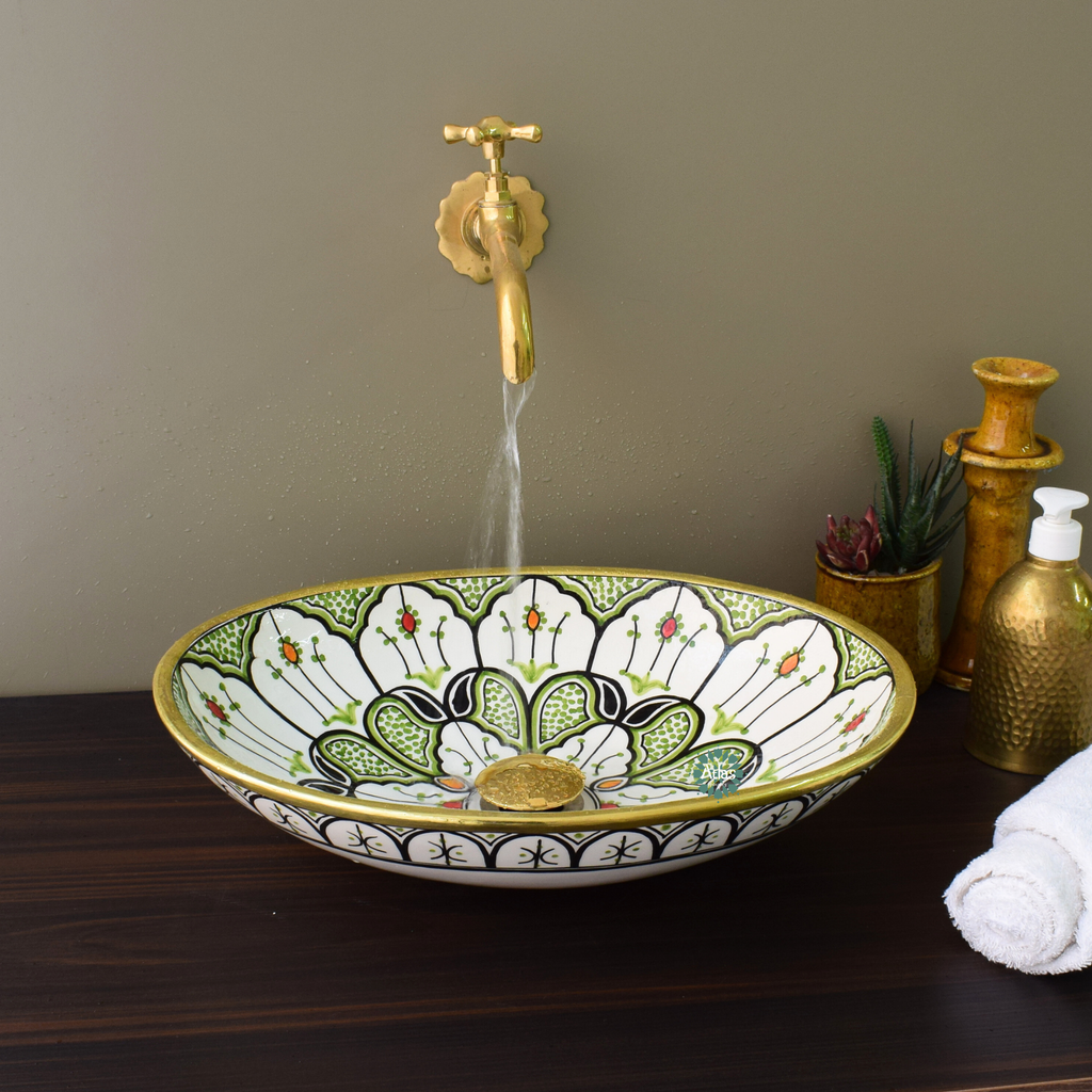 Moroccan Handmade sink for bathroom