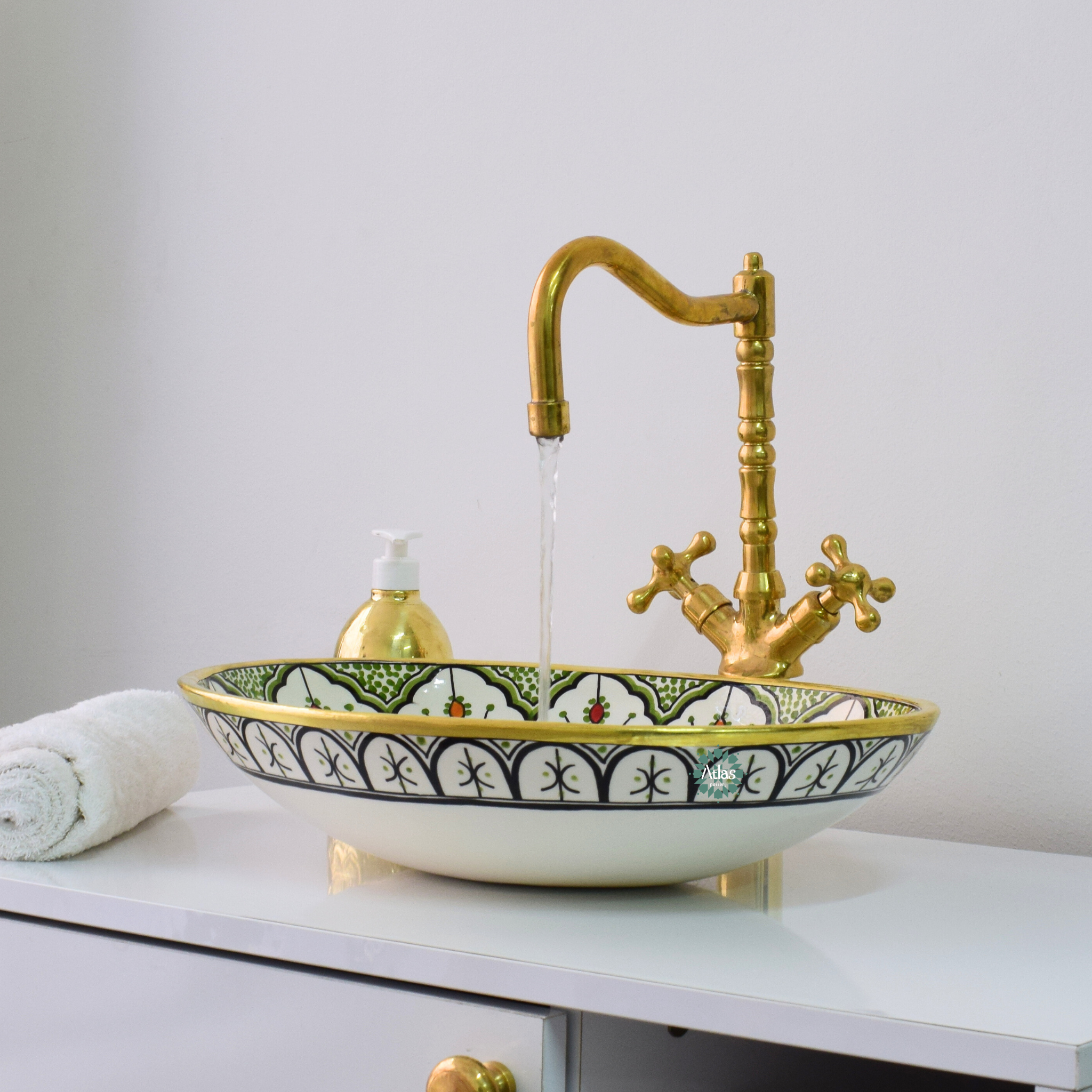 Moroccan Handmade sink for bathroom