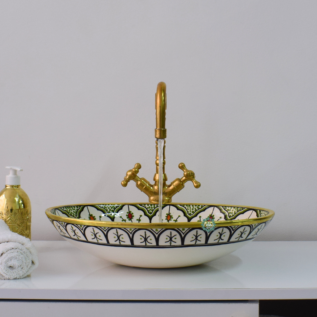 Moroccan Handmade sink for bathroom