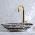 Moroccan Handmade oval Ceramic Sink