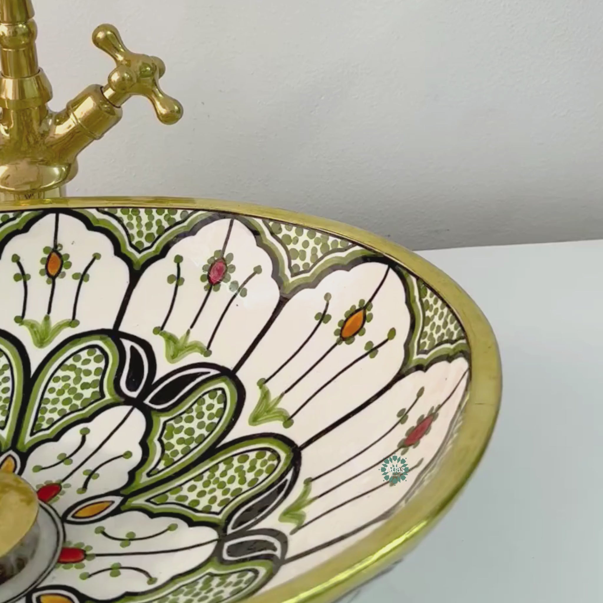 Moroccan Handmade sink for bathroom